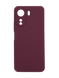 Силіконовий чохол Full Cover для Xiaomi Redmi 13C/Poco C65 plum (AAA) Full Camera без logo