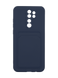 Силиконовый чехол WAVE Colorful Pocket для Xiaomi Redmi Note 8 Pro ocean blue Full Camera