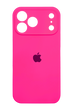 Силіконовий чохол Full Cover для iPhone 17 Pro Max barble pink (hot pink) Full Camera