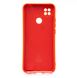 Силіконовий чохол Full Cover для Xiaomi Redmi 10A/9C red без logo Full Camera