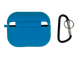 Чохол for AirPods Pro 2 силіконовий royal blue з мікрофіброю