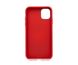 TPU чохол Bonbon Metal Style для iPhone 11 red