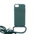 Силіконовий чохол WAVE Lanyard для iPhone 7/8 forest green (TPU)