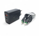 Мережевий зарядний пристрій 4YOU A52 QC3.0 PD22.5W Type-C/Lightning black