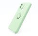 Чохол (TPU) Candy Ring для Xiaomi Redmi A1/A1 Plus green Full Camera