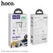 Автомобільний зарядний пристрій Hoco Z31A Colossus PD+QC3.0 USB+Type-C 18w/3.4A white