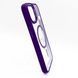 Чехол WAVE Ardor with MagSafe для iPhone 15 clear deep purple