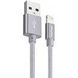 USB кабель Awei CL-988 iPhone 5-X 2A Grey 30 см