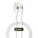 USB кабель YOKI EXTRA YK-EX11 Type-C 3A 1.2m white