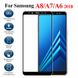 Захисне 2.5D скло Full Glue для Samsung A750/A7-2018 f/s black